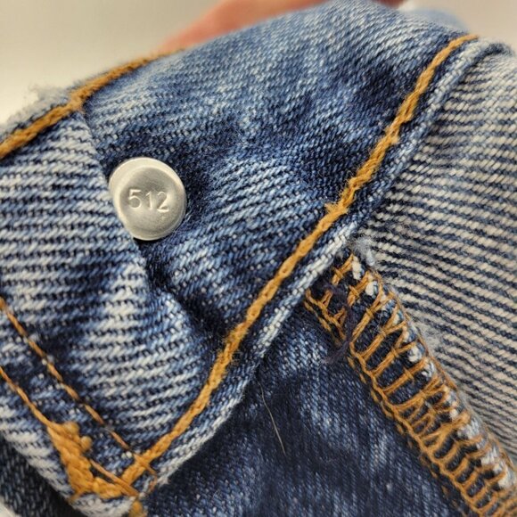 LEVI'S 550 Women's 22 (40x30) Relaxed Fit Tapered Leg Jeans USA Made vintage - Picture 15 of 16